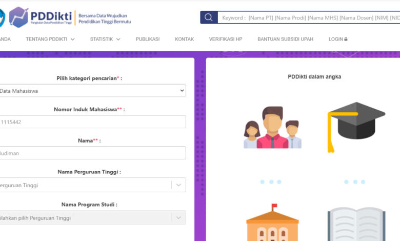 Data PDDIKTI yang Salah Bisa Hambat Beasiswa dan Lamaran Kerja, Begini Cara Mengeceknya
