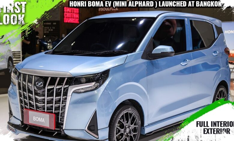 Honri Boma EV 2026 Tampil Mewah di Kelas Mungil, Kabinnya Bikin Melirik