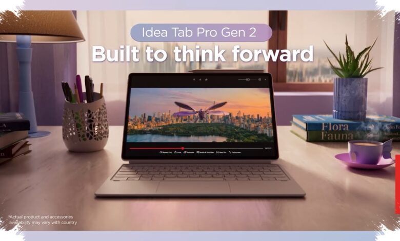 Lenovo Idea Tab Pro Gen 2 Masuk RI, Tablet Rp 8 Jutaan yang Serius Mengejar Laptop
