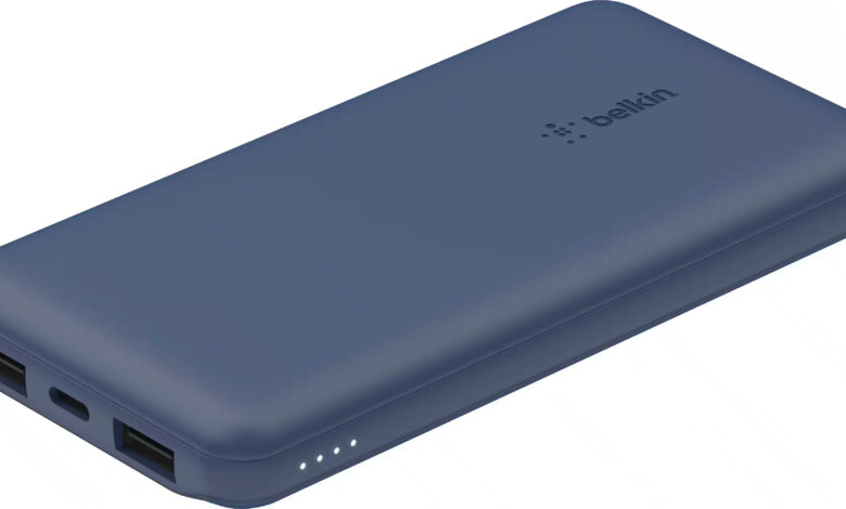 Belkin Bawa Power Bank 10.000mAh 45W, Kabel USB-C Menyatu dan Angka Baterai Lebih Akurat