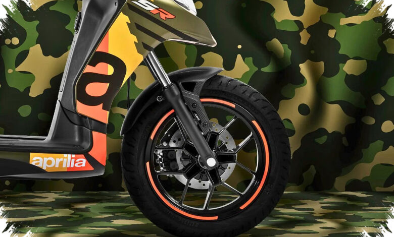Aprilia SR Tribute Edition Pamer Kamuflase Tempur, Harga dan Fiturnya Mengejutkan