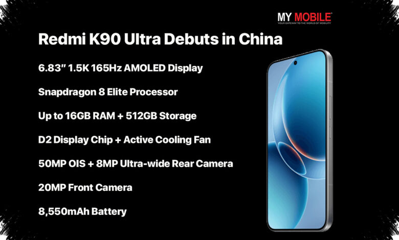 Redmi K90 Ultra Tiba Dengan Snapdragon 8 Elite dan Baterai 8550mAh