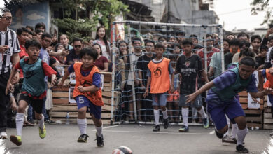 Liga Akamsi Ubah Gang Sempit Jadi Panggung Mimpi Besar Anak Kampung