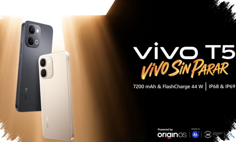 Vivo T5 Bawa Baterai 7.200 mAh, Tapi Masih 4G dan Harga Mulai Rp 3 Jutaan