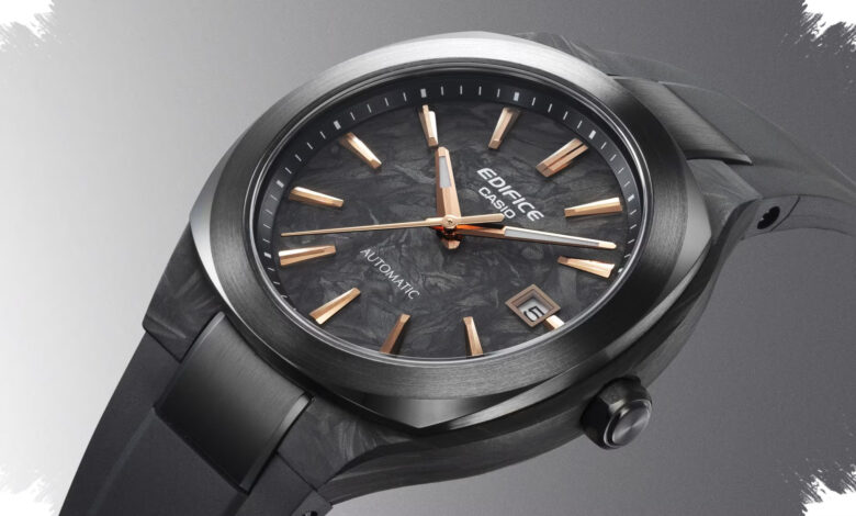 Casio Bawa 5 Jam Tangan Edifice EFK-200 ke AS, 2 Pakai Forged Carbon