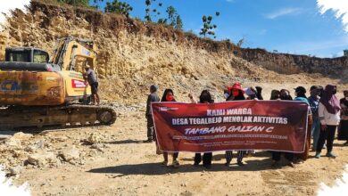 Warga Tegalrejo Tolak Tambang Gamping, DLHK Jateng Siap Bahas dengan ESDM