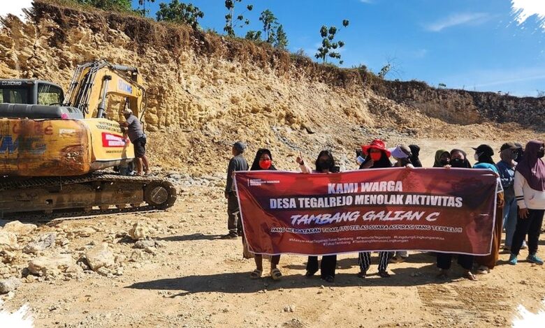 Warga Tegalrejo Tolak Tambang Gamping, DLHK Jateng Siap Bahas dengan ESDM