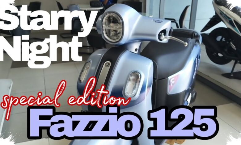 Yamaha Fazzio Starry Night Makin Langka, Detail Mewahnya Langsung Menarik Perhatian