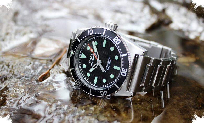 Timex Terjun ke Jam Selam Serius, Titanium 300 Meter dengan HEV