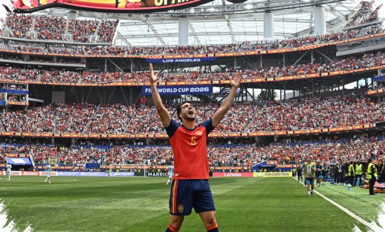 Mikel Merino Tak Lagi Sekadar Gelandang, Gol-Gol Pentingnya Antar Spanyol ke Puncak
