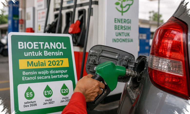 Bensin Akan Dicampur Etanol Bertahap, Mobil Lama Perlu Siap-Siap