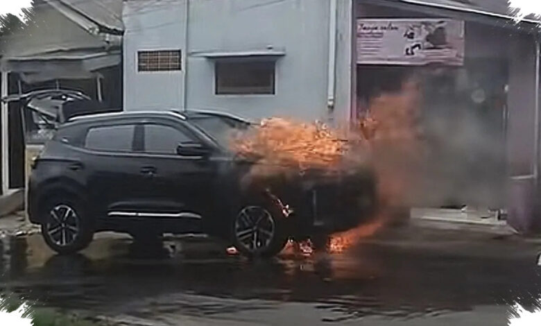 Chery Ungkap Biang Kerok Tiggo Cross CSH Terbakar di Bandung, Bukan Komponen Mobil
