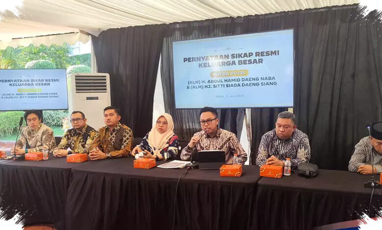 Keluarga Bupati Gowa Tegaskan Moral dan Hukum Jadi Tanggung Jawab Pribadi