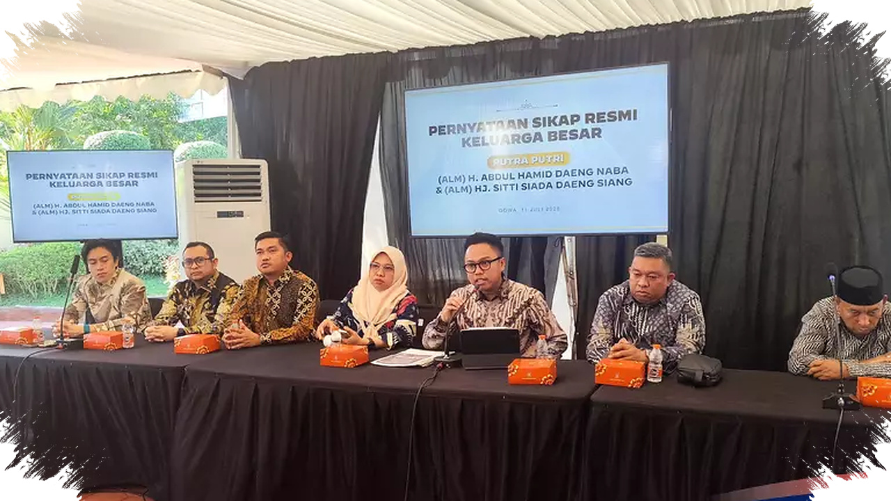 Keluarga Bupati Gowa Tegaskan Moral dan Hukum Jadi Tanggung Jawab Pribadi