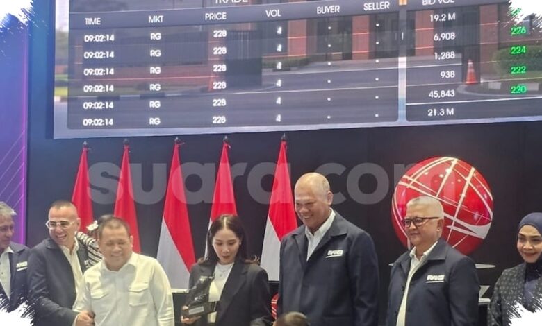 RANS Melantai di Bursa, Sahamnya Langsung Melonjak di Hadapan Haji Isam dan Boy Thohir