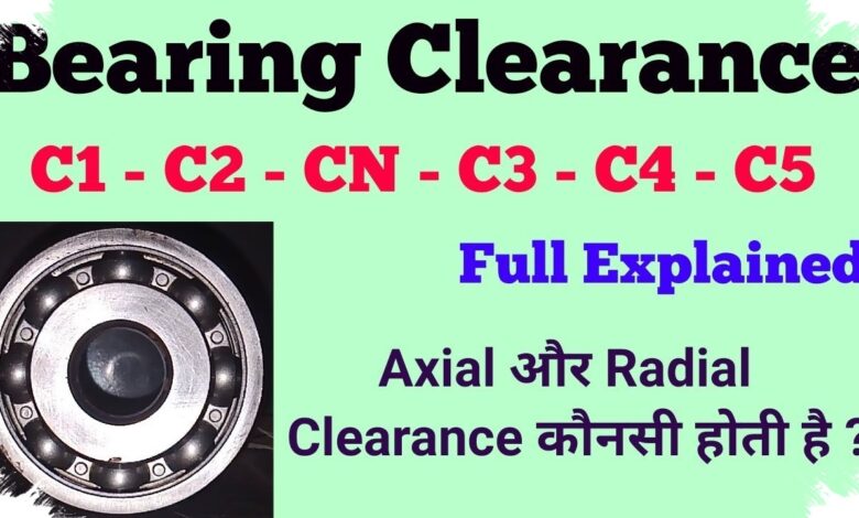 C1 Sampai C5 di Bearing Ternyata Beda Jauh, Ini Arti Clearance yang Sering Diremehkan