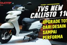 TVS Callisto 110 Berubah Total, Diskon Rp 1 Juta Bikin Honda BeAT Tertantang