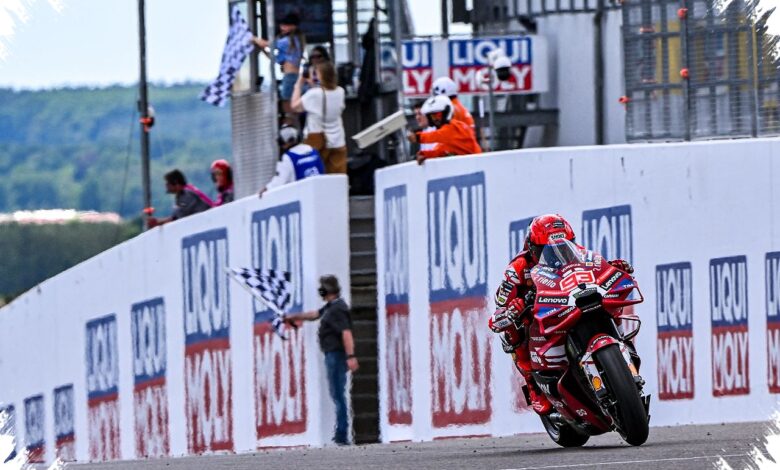 Marc Marquez Tak Terkejar di Sachsenring, Raja Jerman Makin Tegas
