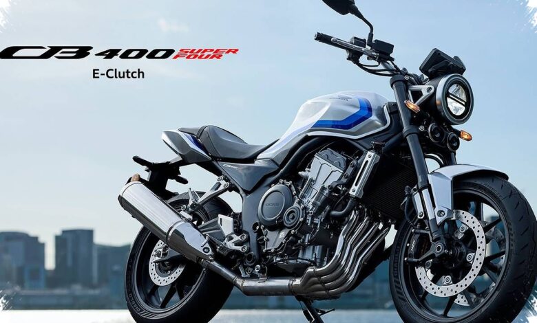Honda CB400 Super Four 2026 Tetap 4 Silinder, Kini Dapat E-Clutch dan Fitur Modern