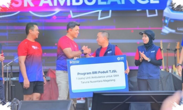 BRI Kirim Ambulans ke SMA Taruna Nusantara, Layanan Kesehatan Sekolah Makin Siap