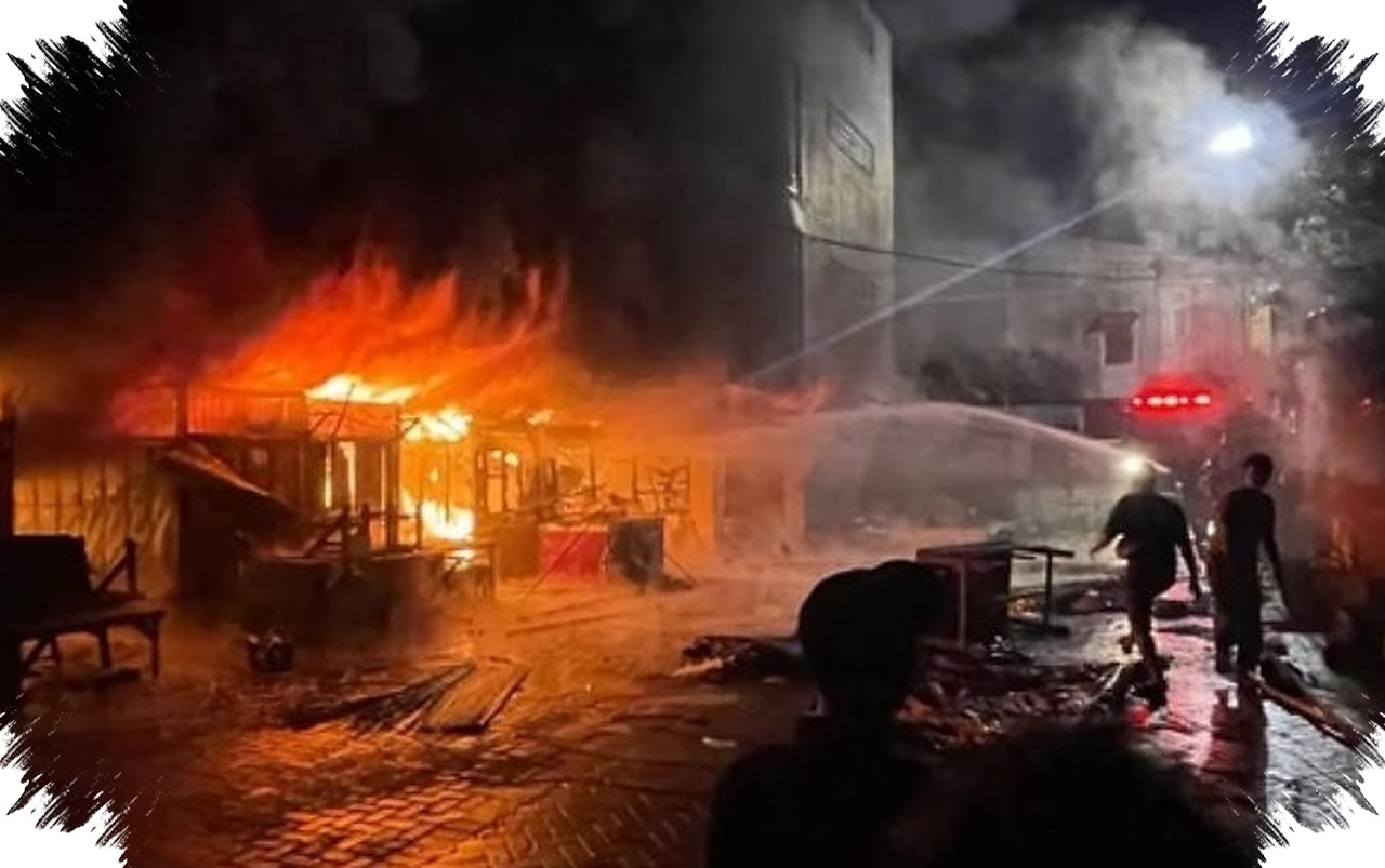 Pasar Sibolga Nauli Hangus Terbakar, Pedagang Menunggu Langkah Cepat Pemerintah