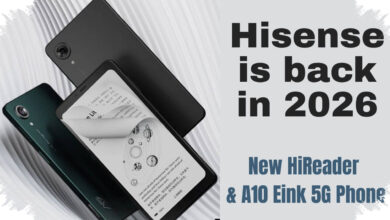 Hisense A10 Bawa Layar Warna Lepas-Pasang, Konsep E-Ink Ini Tak Biasa