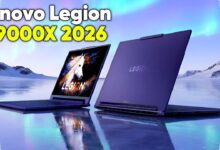 Lenovo Legion R9000X 2026 Tampil Tipis, Tapi Bawa Ryzen AI Max+ 392 dan OLED 165Hz