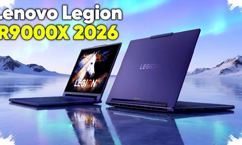 Lenovo Legion R9000X 2026 Tampil Tipis, Tapi Bawa Ryzen AI Max+ 392 dan OLED 165Hz