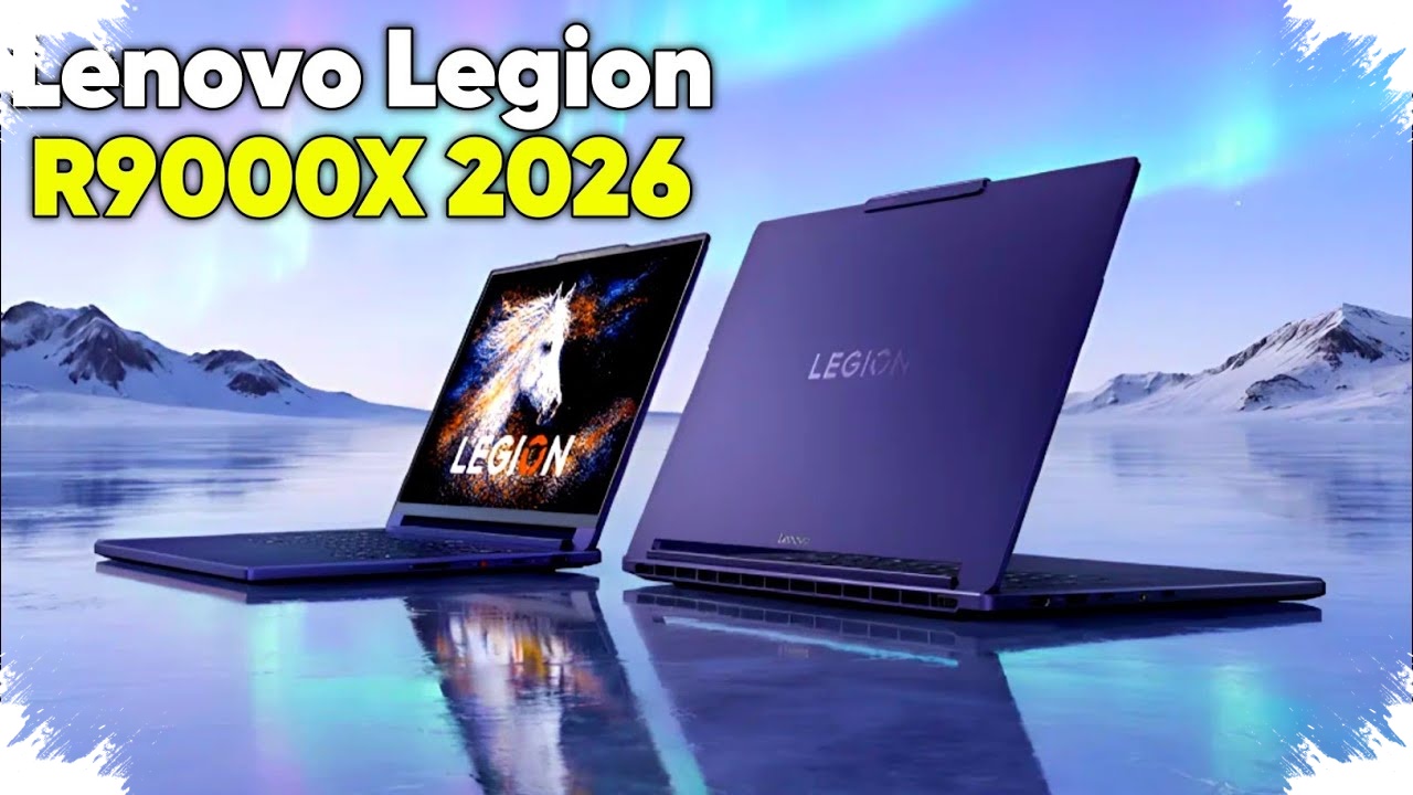 Lenovo Legion R9000X 2026 Tampil Tipis, Tapi Bawa Ryzen AI Max+ 392 dan OLED 165Hz