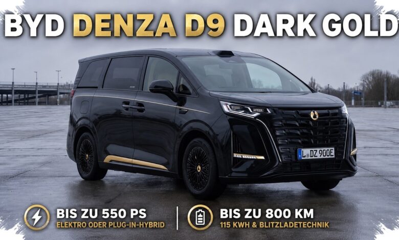 Denza D9 Dark Gold Tampil Lebih Mewah, Logo Emasnya Bikin Banderol Naik Rp 79 Jutaan