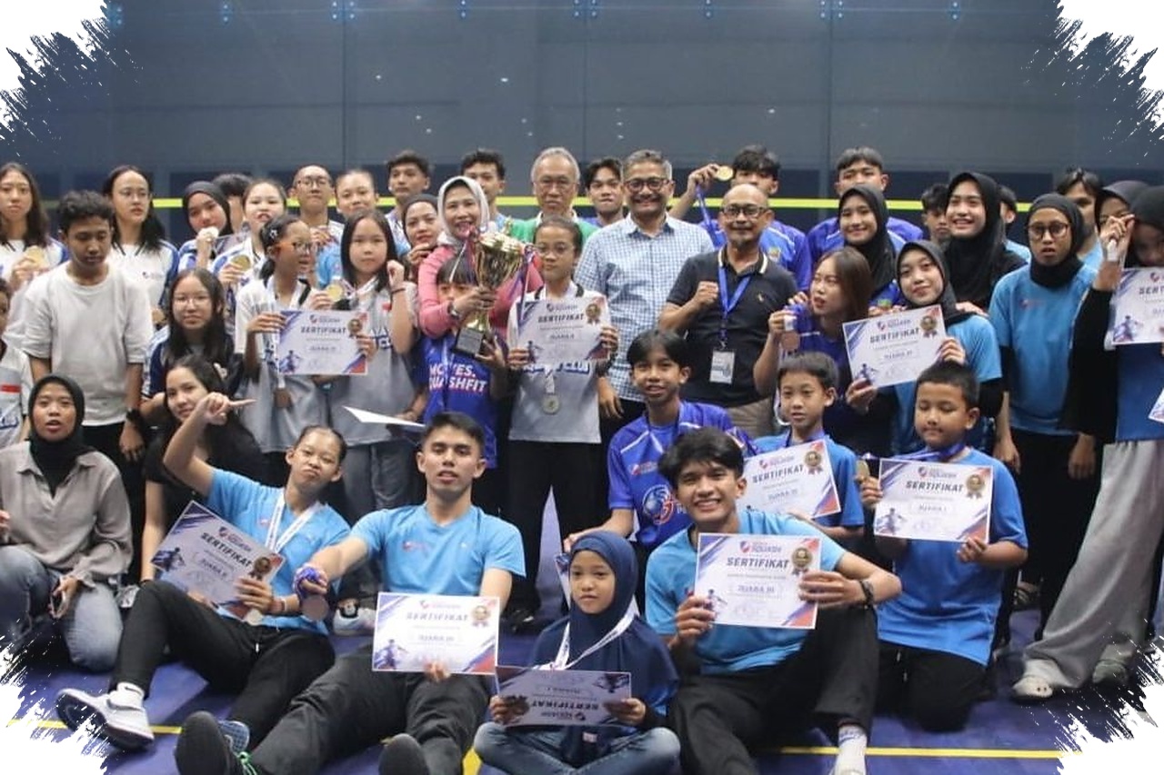 Jawa Barat Tak Terkejar di Kejurnas Squash 2026, Sapu 11 Emas di Bekasi