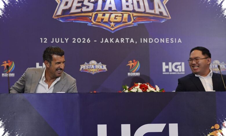 Luís Figo Datang ke Pesta Bola HGI 2026, Dukungan KORMINAS Bikin Acaranya Naik Kelas