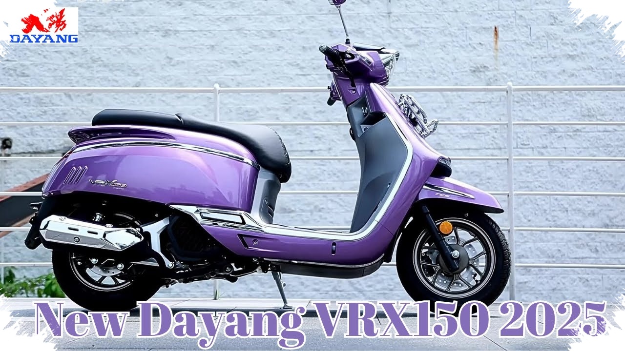 Dayang VRF150, Skutik Retro Mirip Vespa yang Bawa Fitur Tak Main-main