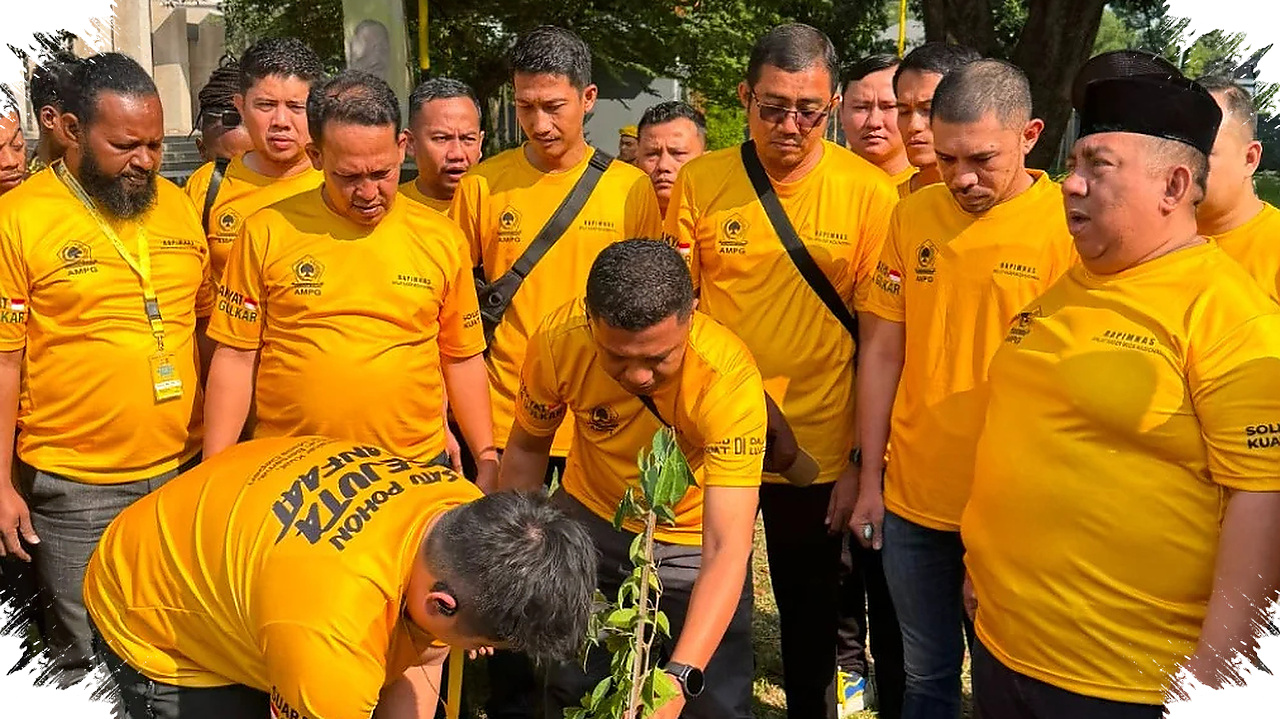 AMPG Tanam 444.444 Pohon, Gerakan Hijau yang Diarahkan dari Jakarta