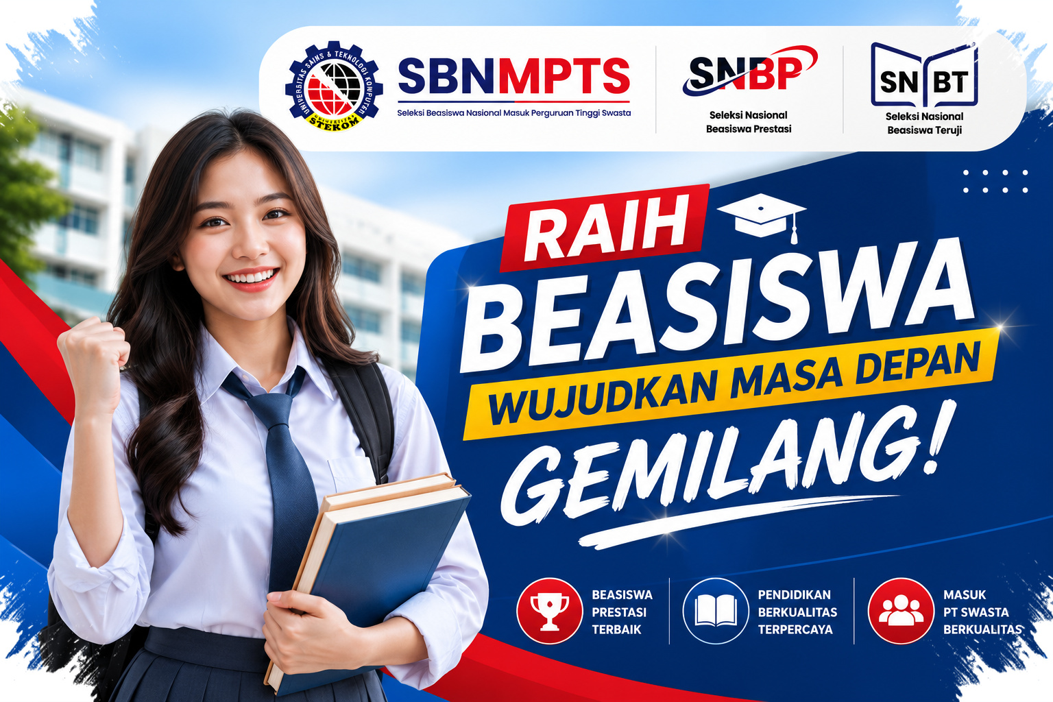 BSI Scholarship Pelajar 2026 Dibuka, Uang Saku Rp 300.000 dan Bimbingan SNBT