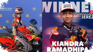 Kiandra Ramadhipa Naik ke Posisi 3, Perebutan Gelar Rookies Makin Panas
