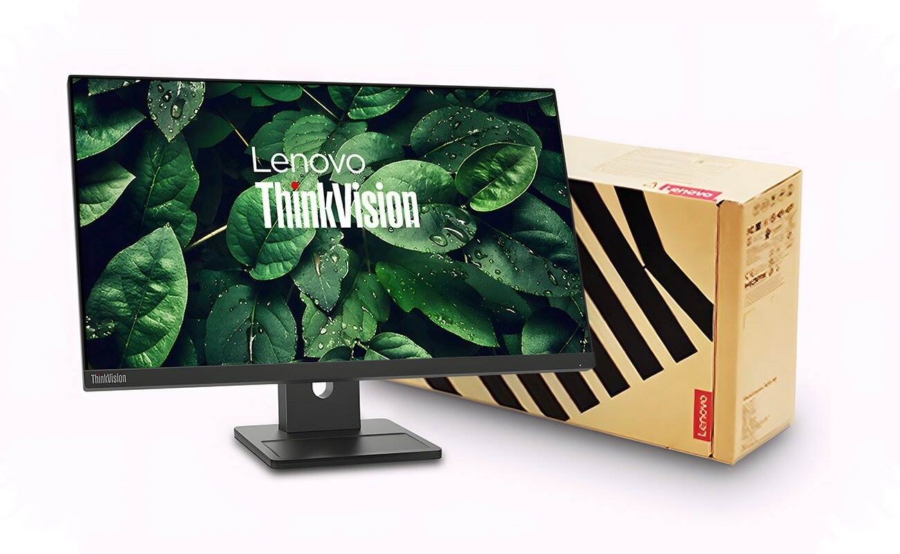 Lenovo ThinkVision E24q-30 Hadir Bukan Sekadar Monitor Kantor Biasa, 1440p dan 100Hz Jadi Andalan
