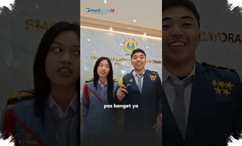 MPLS Labschool Kebayoran Panggil Barber, Siswa Baru Langsung Dirapikan