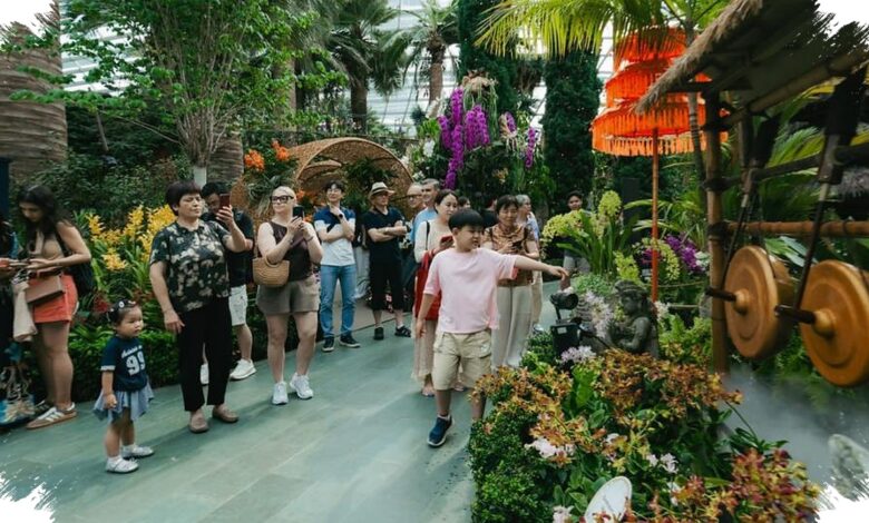 Indonesia Tampil Pertama di Gardens by the Bay, 8 Wilayah Dibawa ke Singapura