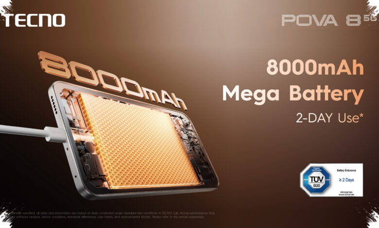 Tecno Pova 8 5G Dibuka Preorder, Bonus Smartwatch dan Voucher Rp300 Ribu Menanti