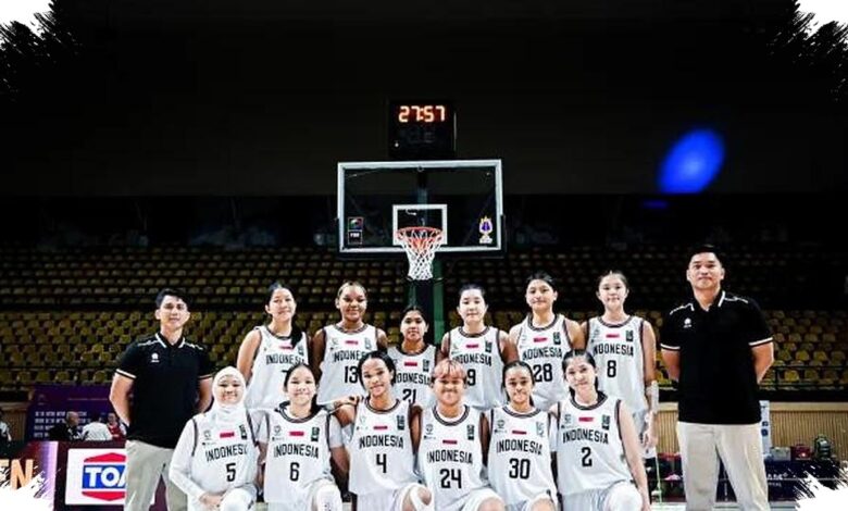 Timnas Basket Putri U-18 Indonesia Mengamuk, Oman Tak Berkutik Kalah 127-6