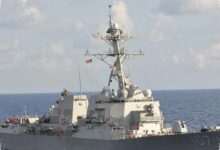 China Bangun Replika Kapal Perusak AS di Gurun, Sinyal Baru Kesiapan Konflik