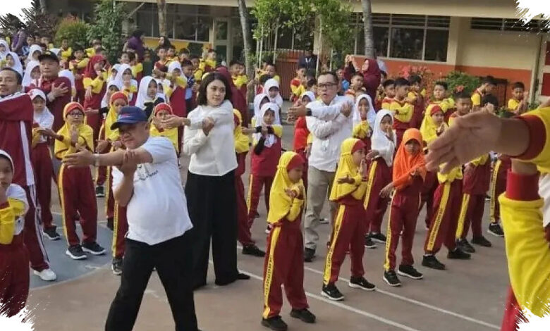 3 Pesan Abdul Mu’ti di SDN Srengseng Sawah 15, Sekolah Tetap Berjalan Usai Ancaman Bom