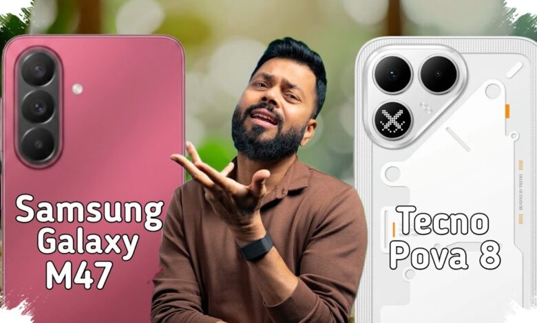 Tecno Pova 8 vs Samsung Galaxy M47, Baterai Besar Bukan Satu-satunya Penentu
