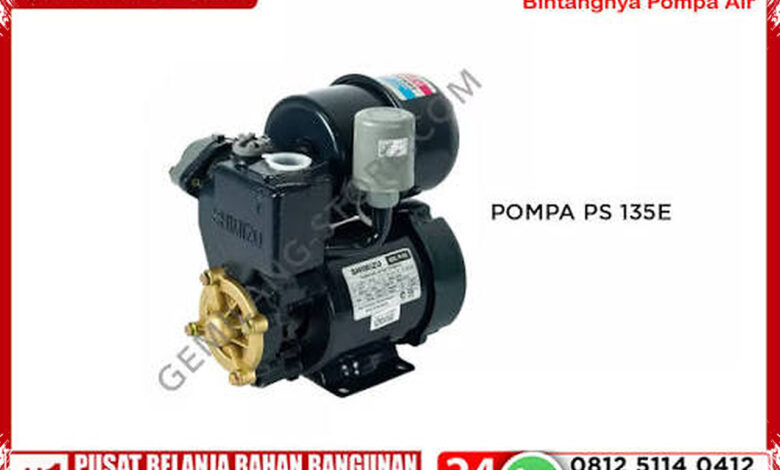 Shimizu PS-135 E Dipuji Halus dan Deras, Pompa Rumah Tangga yang Terasa Praktis