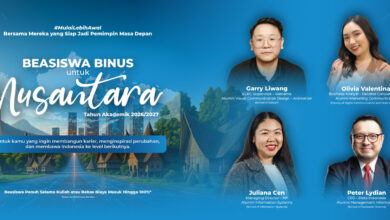 Binus Buka Beasiswa 100% untuk Maba, Ada Jalur AI di Semarang