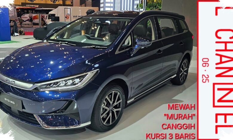 BYD M6 Superior Captain Seat 6 Seater, Kabin Mewah yang Makin Menggoda Segmen MPV Listrik