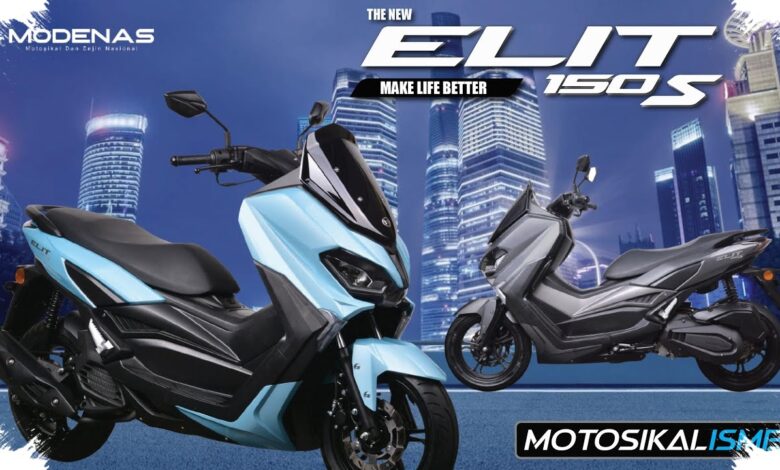 Modenas Elit 150S Bisa Guncang PCX 160 dan NMax 155, Kawasaki Mulai Kasih Sinyal