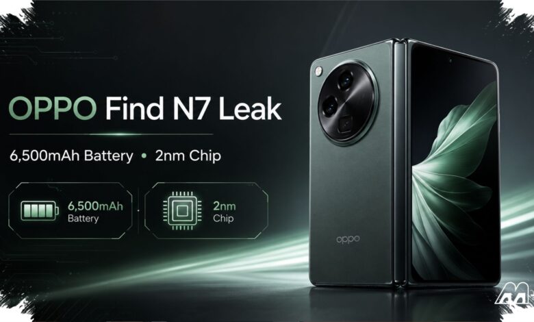 Oppo Find N7 Mulai Terlihat Serius, Snapdragon 2nm dan Baterai 6.500mAh Jadi Andalan