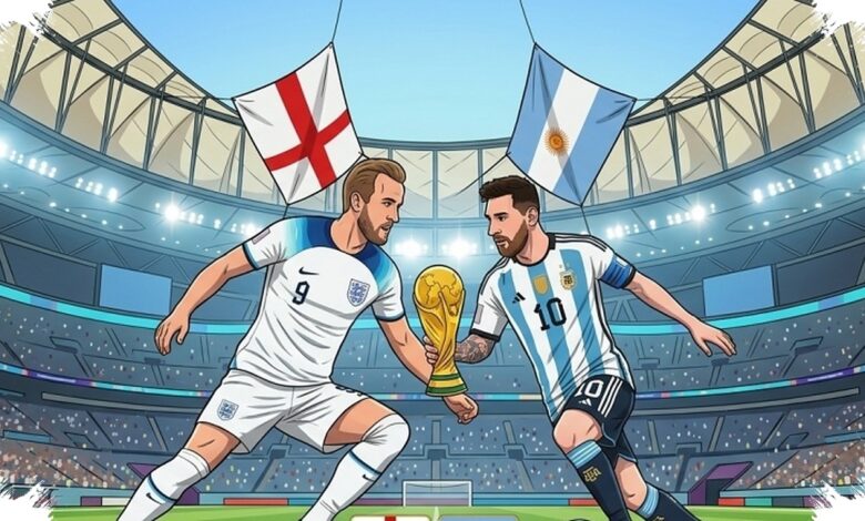Inggris vs Argentina di Semifinal 2026, Rivalitas Lama Ini Bisa Berbalik Lagi